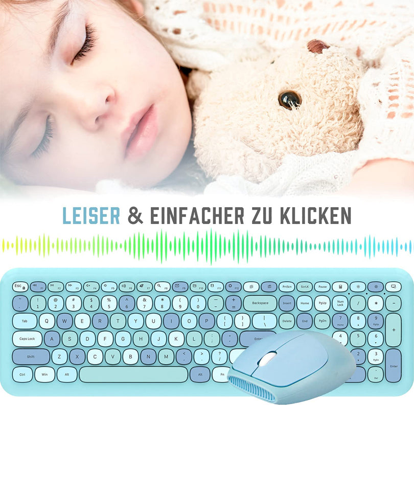Dedeo - Tastiera e Mouse Wireless