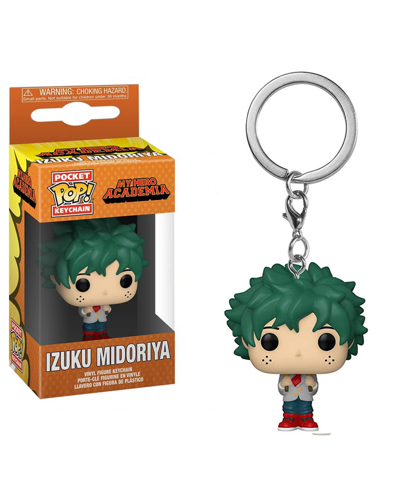 Deku in School Uniform Keychain