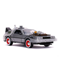 DeLorean Time Machine Back To The Future III Hollywood Rides Diecast Model 1/24