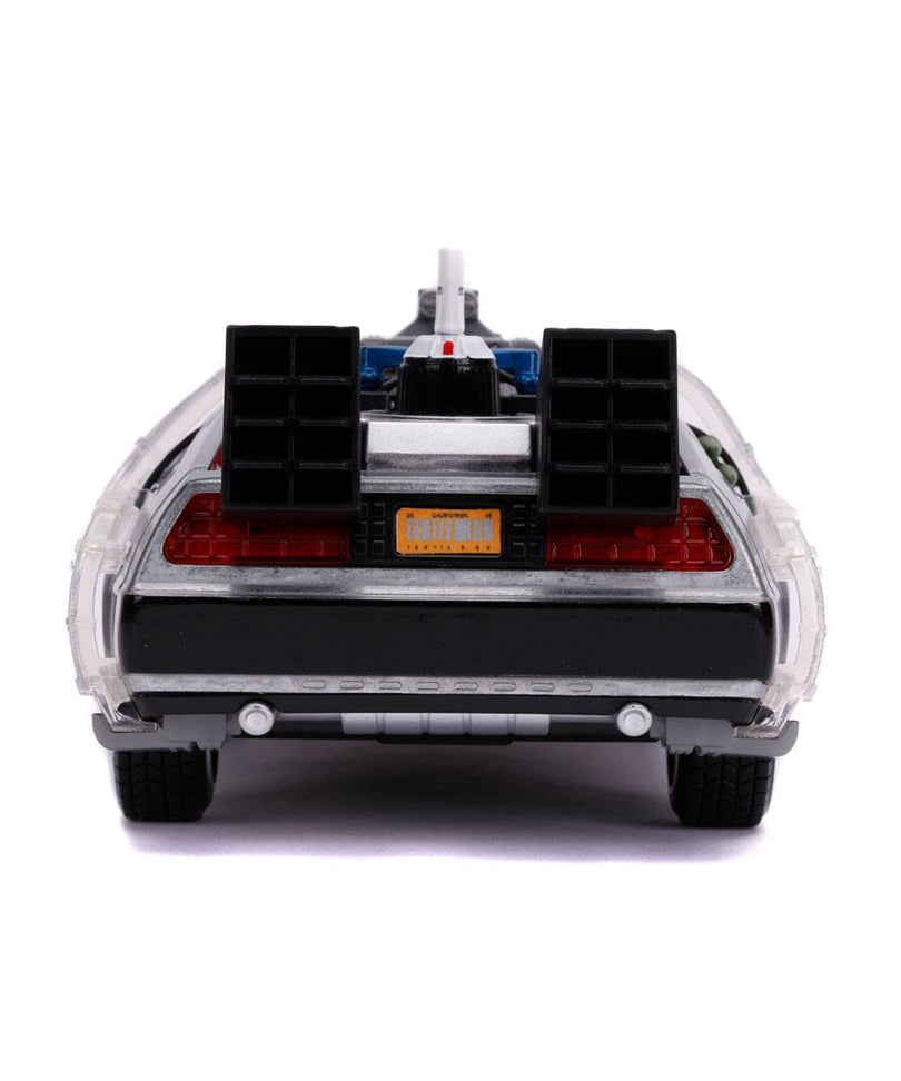 DeLorean Time Machine Back To The Future III Hollywood Rides Diecast Model 1/24