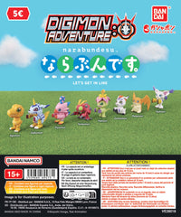 Digimon Gashapon Capsule - Let's Get In Line