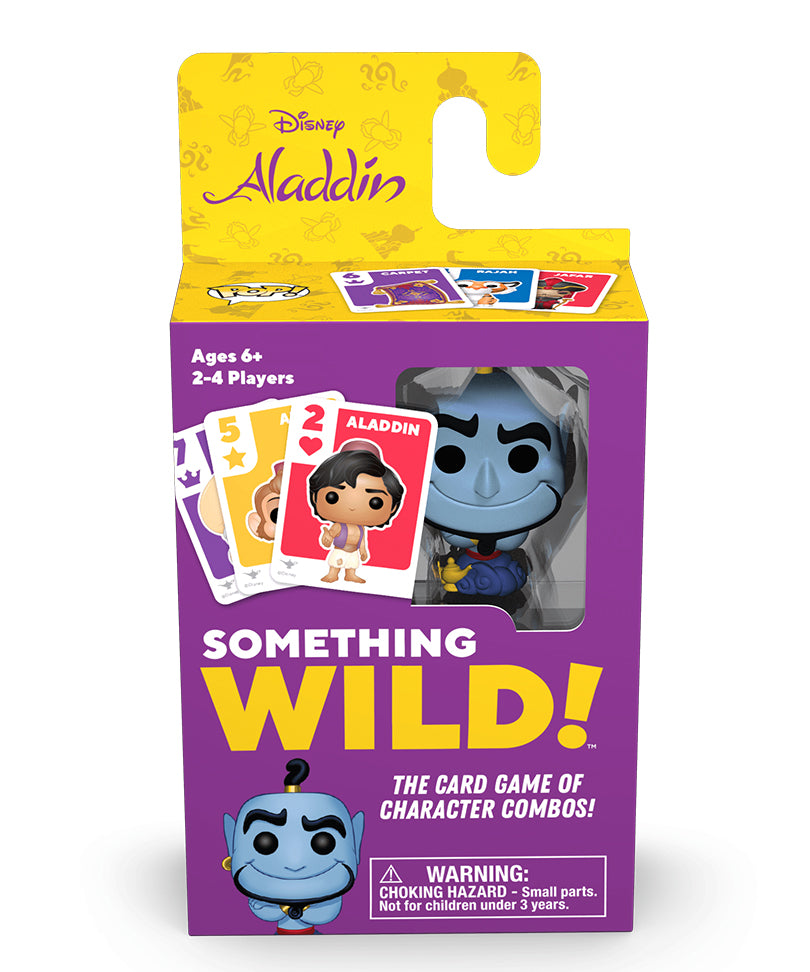 Disney Aladdin Card Game Something Wild! Lingua Italiano
