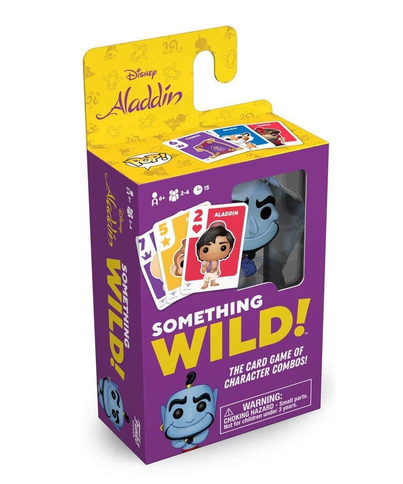 Disney Aladdin Card Game Something Wild! Lingua Italiano