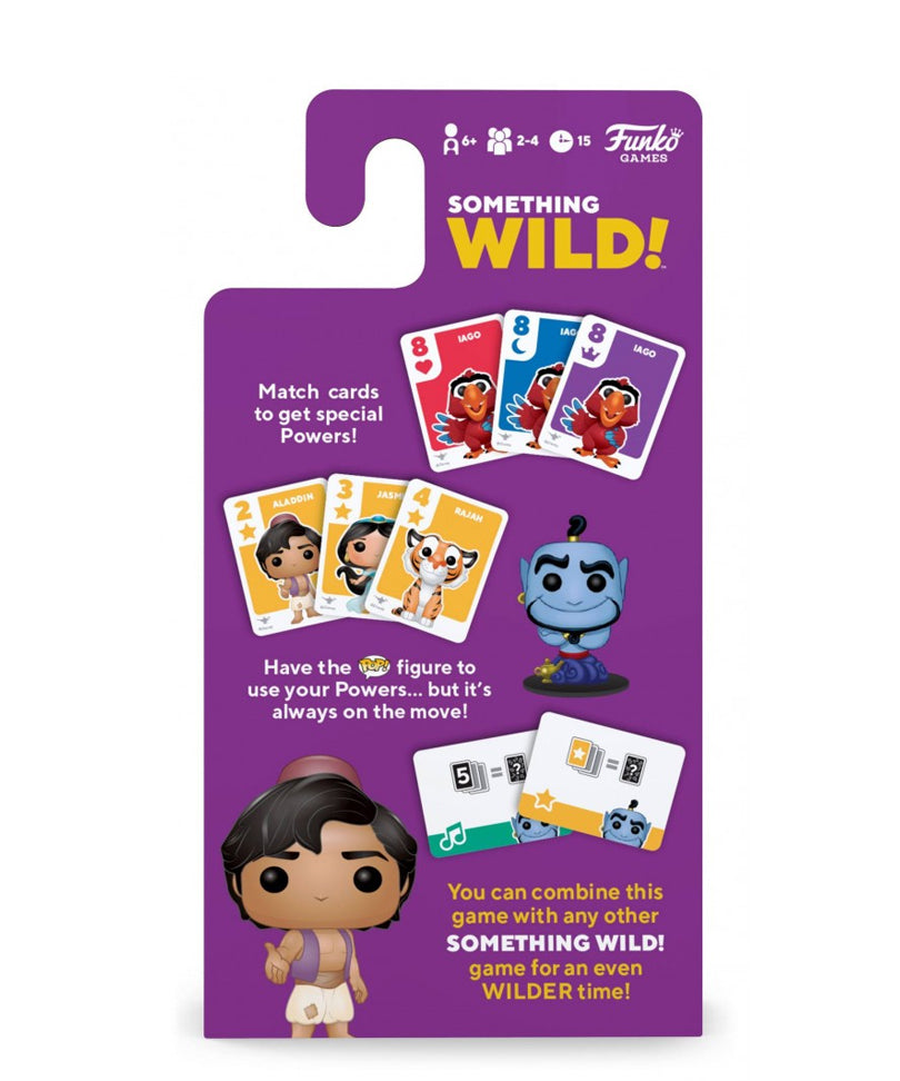 Disney Aladdin Card Game Something Wild! Lingua Italiano