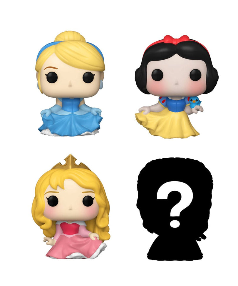 Cinderella / Snow White / Aurora / Mystery Bitty (4-Pack)