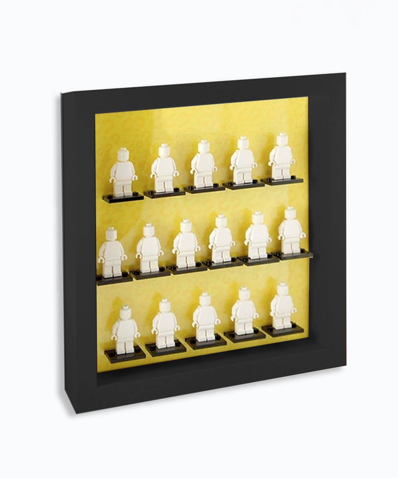 Display Organizer Small 25X25 per LEGO Minifigures Telaio Nero