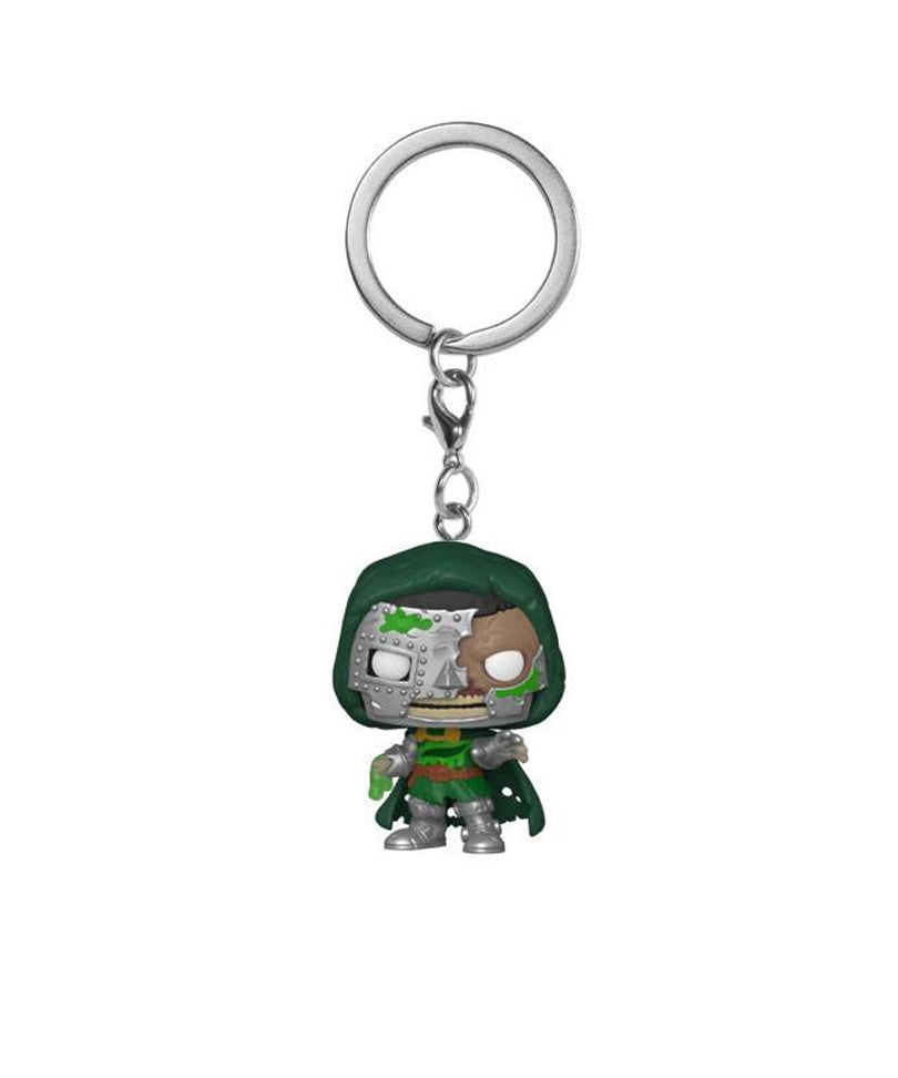 Doctor Doom Zombie Keychain