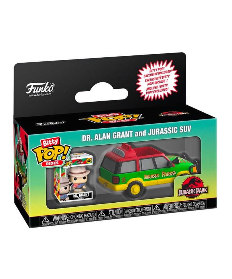 Dr. Alan Grant and Jurassic Suv