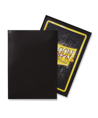Dragon Shield - Standard Sleeves - Black (100 Sleeves)