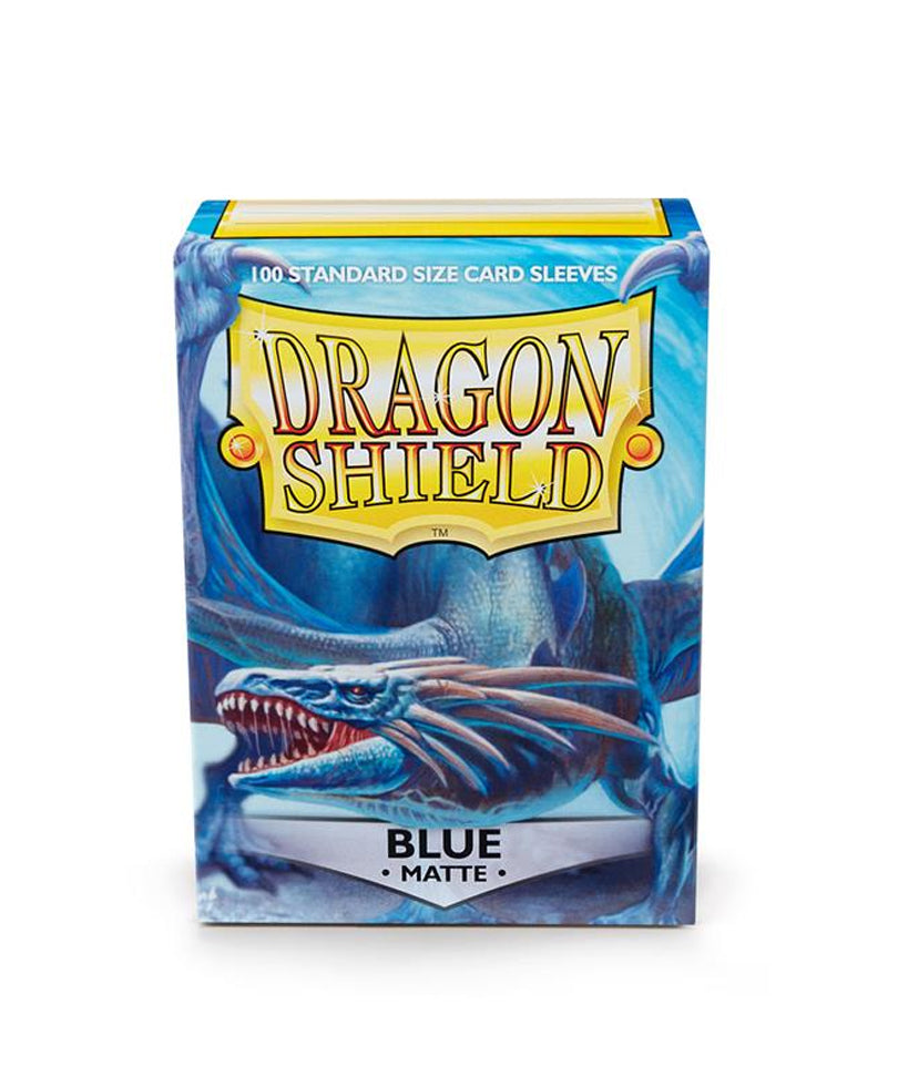 Dragon Shield - Standard Sleeves - Matte Blue (100 Sleeves)