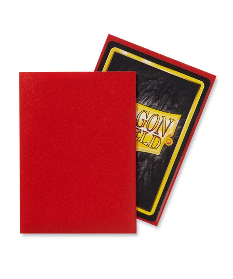 Dragon Shield - Standard Sleeves - Matte Crimson (100 Sleeves)