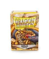 Dragon Shield - Standard Sleeves - Matte Gold (100 Sleeves)