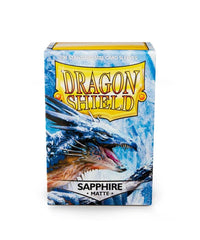 Dragon Shield - Standard Sleeves - Matte Sapphire (100 Sleeves)