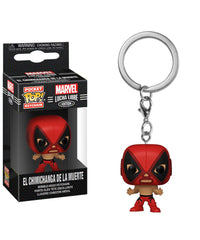 El Chimichanga de la Muerte Keychain