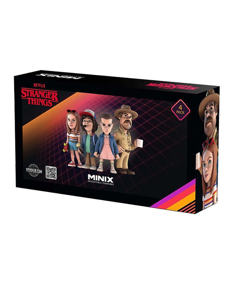 Eleven / Dustin / Hopper / Max - Pack 4 Figures
