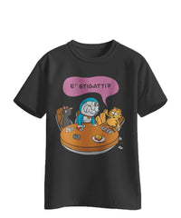 T-Shirt Donna "Estigatti?" Nera