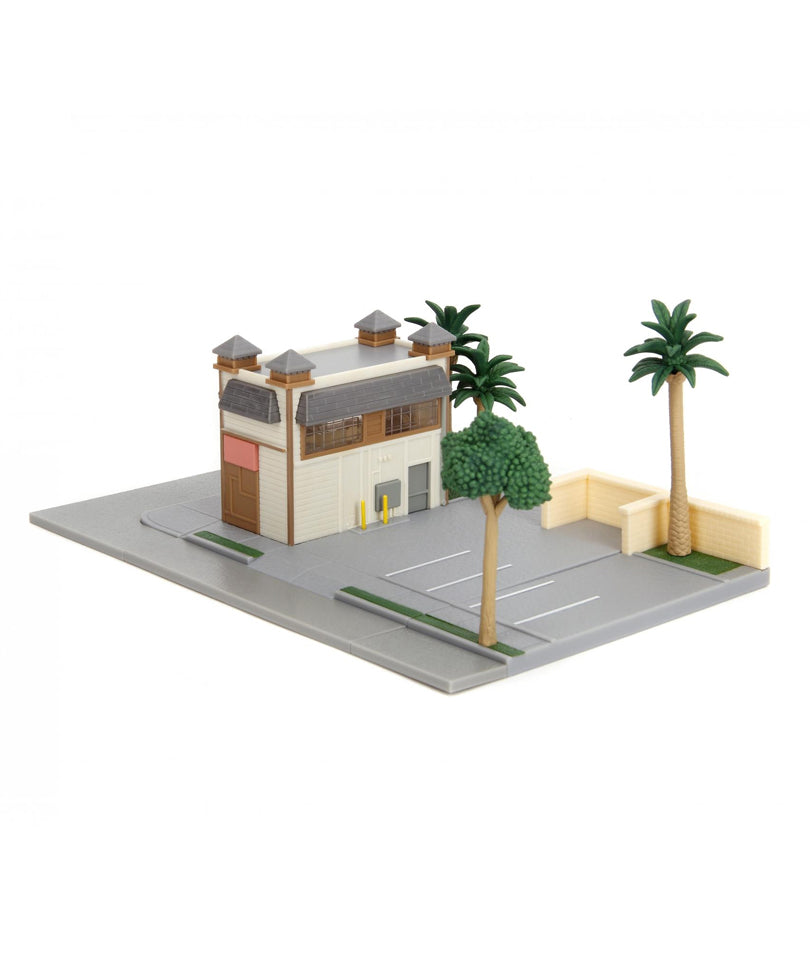Fast & Furious - Nano Metalfigs Toretto's Café Display Diorama