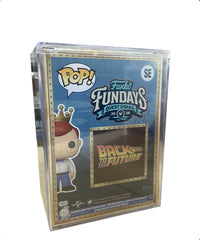 Freddy Funko as Marty McFly (8-BIT) and Hard Stack Protector