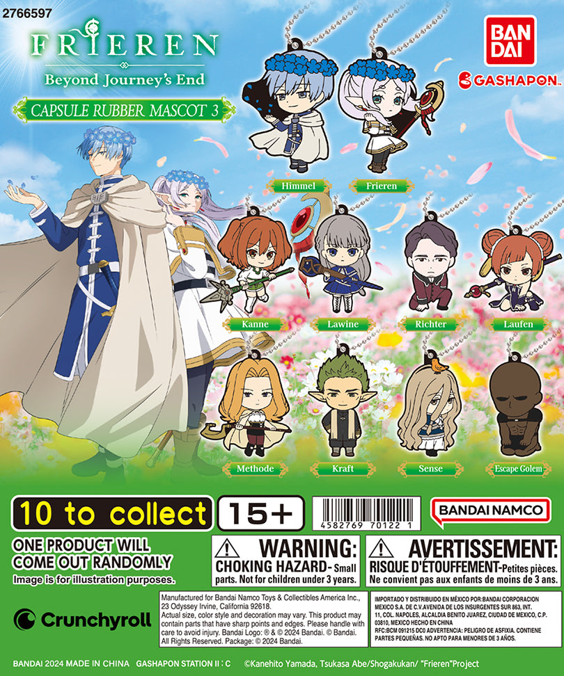Frieren: Oltre la fine del viaggio Gashapon Capsule - Rubber