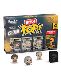 Frodo Baggins / Gandalf / Gollum / Mystery Bitty (4-Pack) 