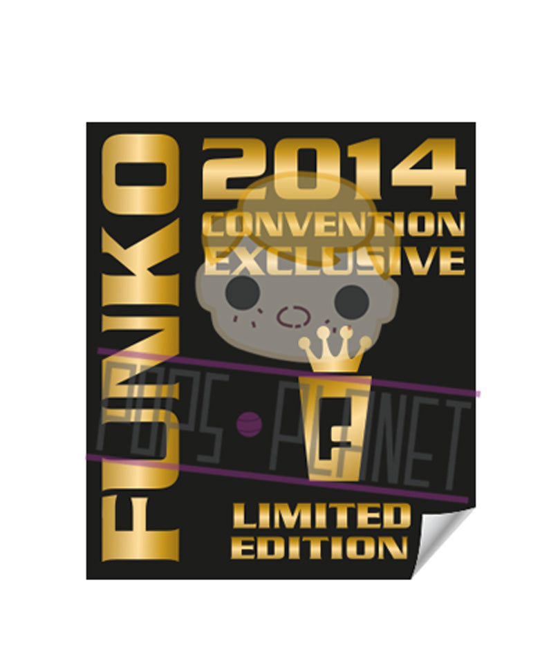 Funko 2014 Convention Exclusive Limited Edition Sticker