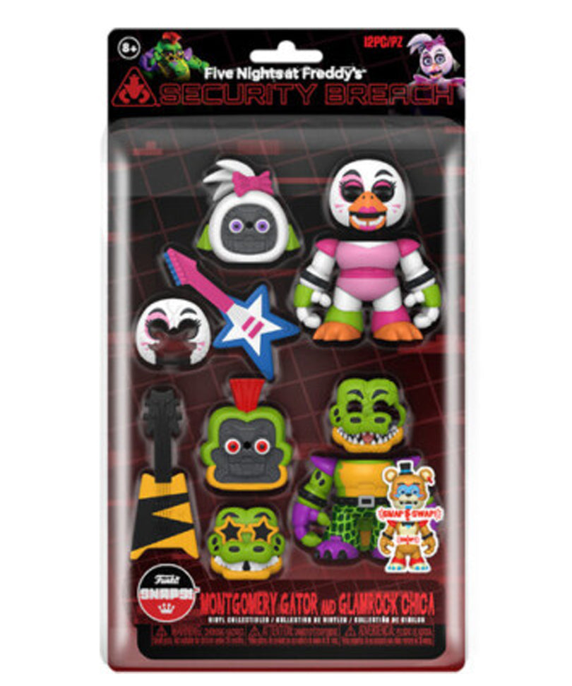 Funko SNAPS! Montgomery Gator and Glamrock Chica - FNAF: Freddy Fazbear's