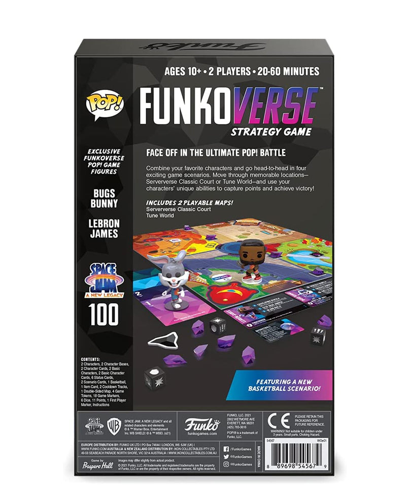 Funkoverse Space Jam: A New Legacy Funkoverse Board Game 2 Character Base Set English Version