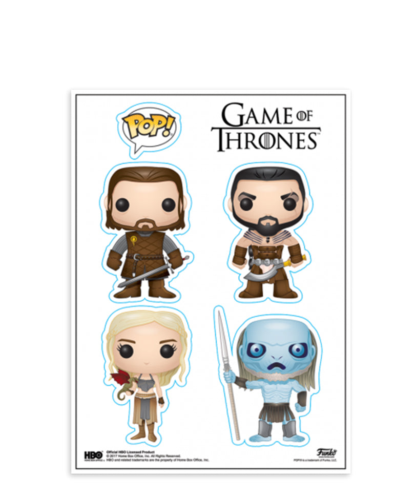 Games Of Thrones Stickers Set