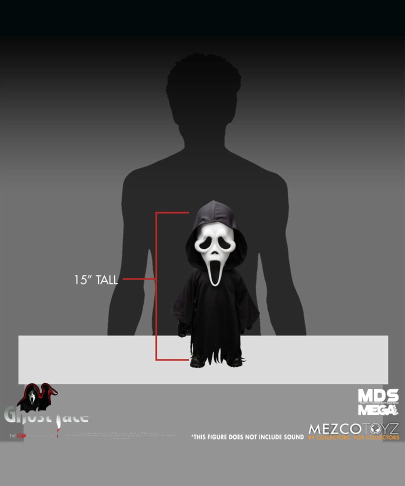 Ghost Face - MDS Mega Scale Plush Doll Ghost Face 38 cm