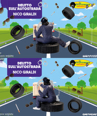 Er Monezza e Bombolo (Nico Giraldi) "Delitto Sull'Autostrada" – Infinite Statue