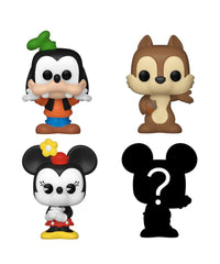 Goofy / Chip / Minnie Mouse / Mystery Bitty (4-Pack)
