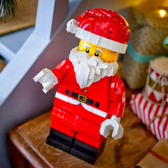 Grande minifigure di Babbo Natale