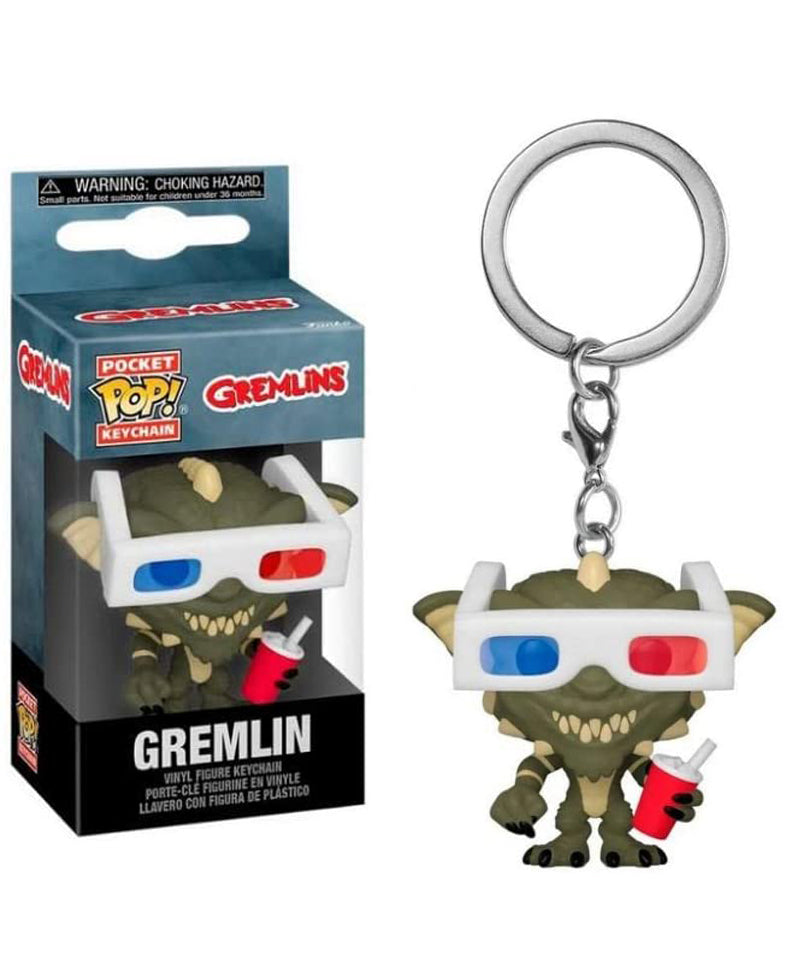 Gremlin 3-D Glasses Keychain