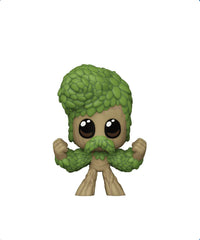 Groot with Mustache