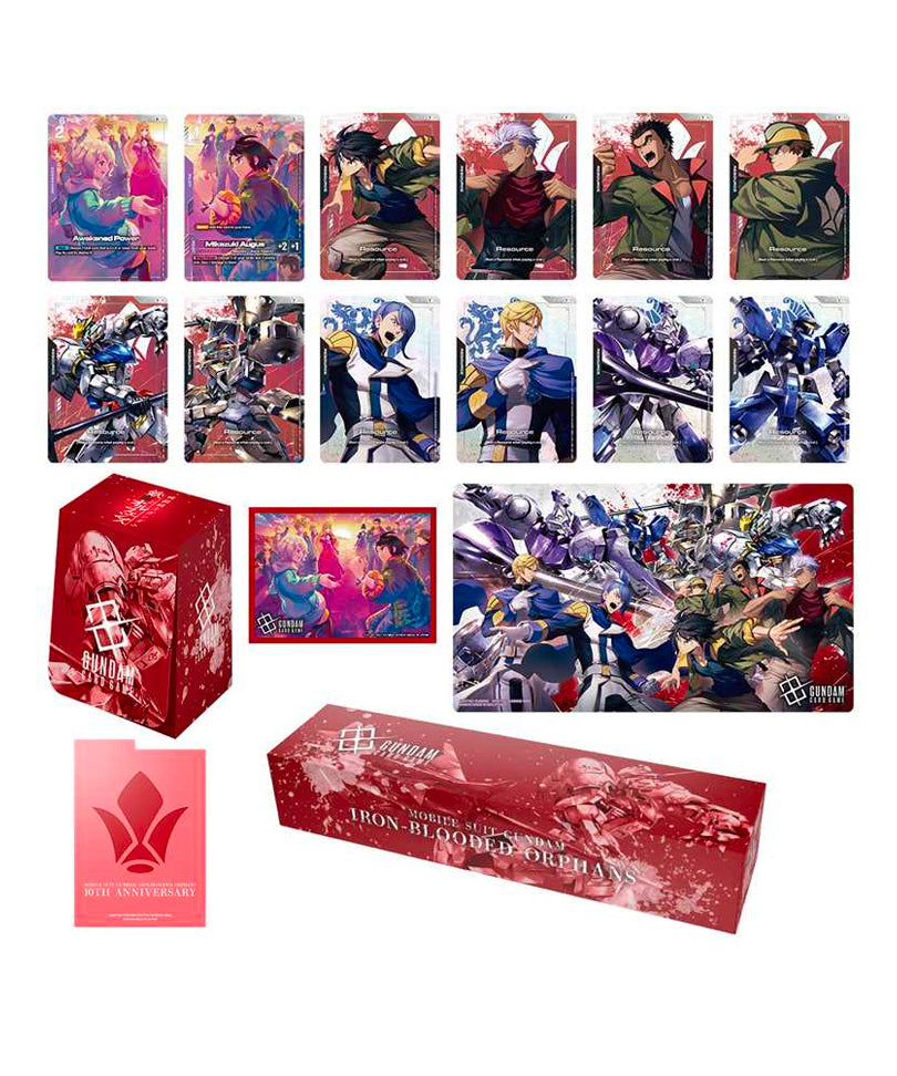 Gundam Card Game - Premium Accessory Set Mobile Suit Gundam - Iron Blooded Orphan PB02