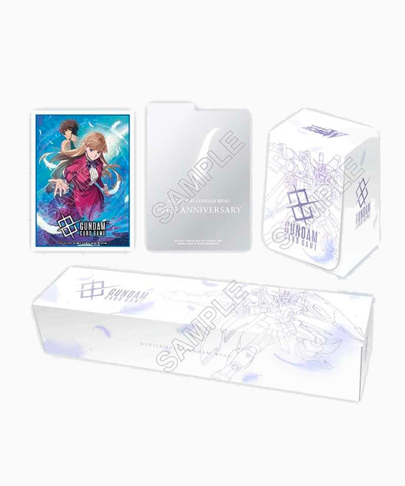 Gundam Card Game Premium Accessory Set - Mobile Suit Gundam Wing [PB01]
