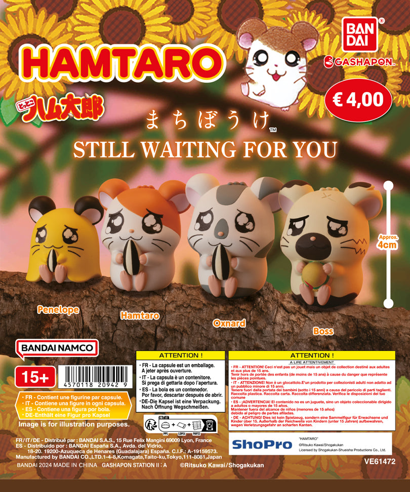 Hamtaro Gashapon Capsule - Still Waiting For You