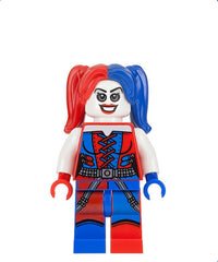 Harley Quinn - Blue and Red Hands and Pigtails