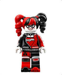 Harley Quinn - Pigtails, Black Eye Mask, Roller Skates