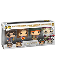 Harry Potter / Hermione Granger / Ron Weasley / Albus Dumbledore (Metallic) (4-Pack)