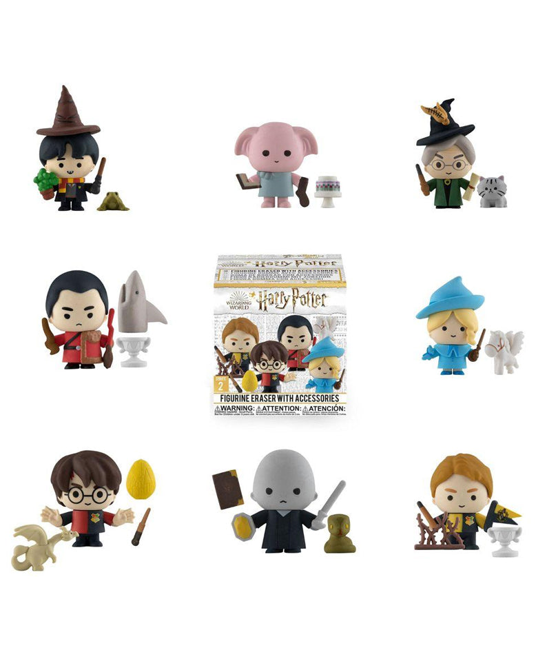 Harry Potter Mystery Figurine Eraser with Accessories Series 2