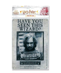 Harry Potter - Tin Sign Have You Seen This Wizard 15 x 21 cm