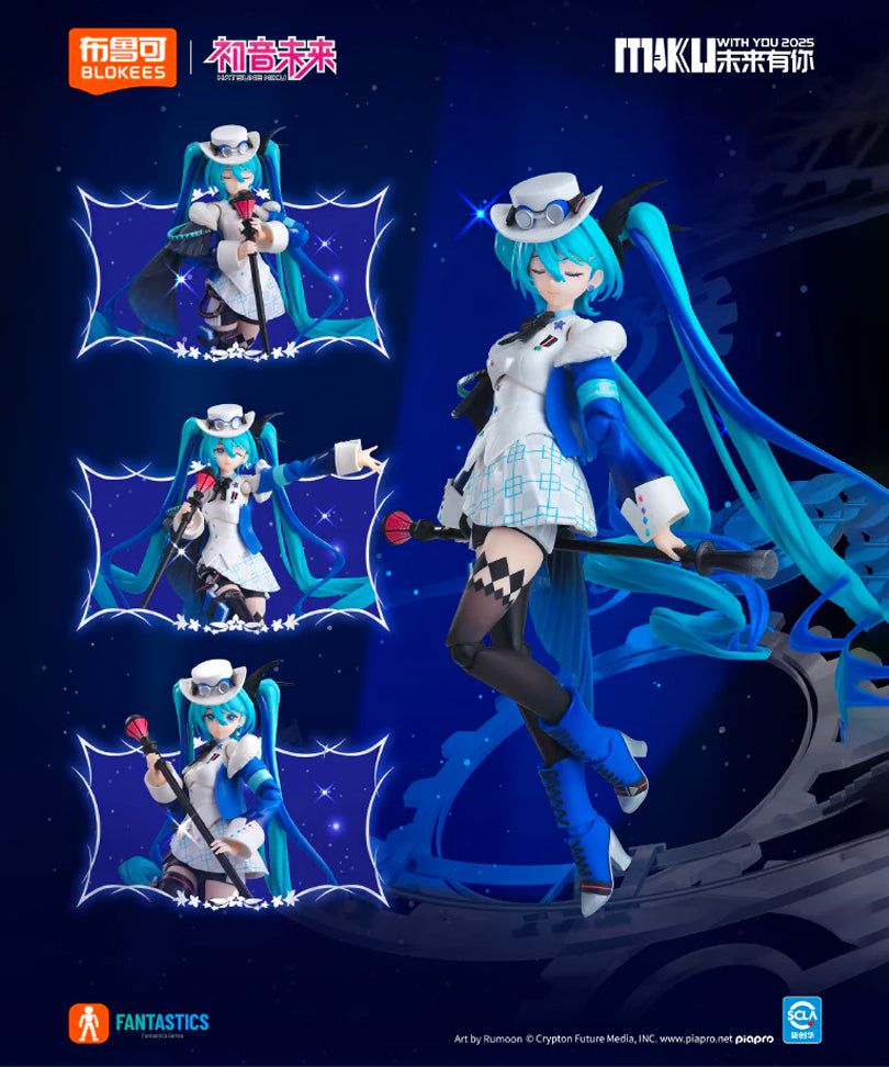 Hatsune Miku Blokees Plastic Model Kit Fantastics Series Miku Miku With You 2025