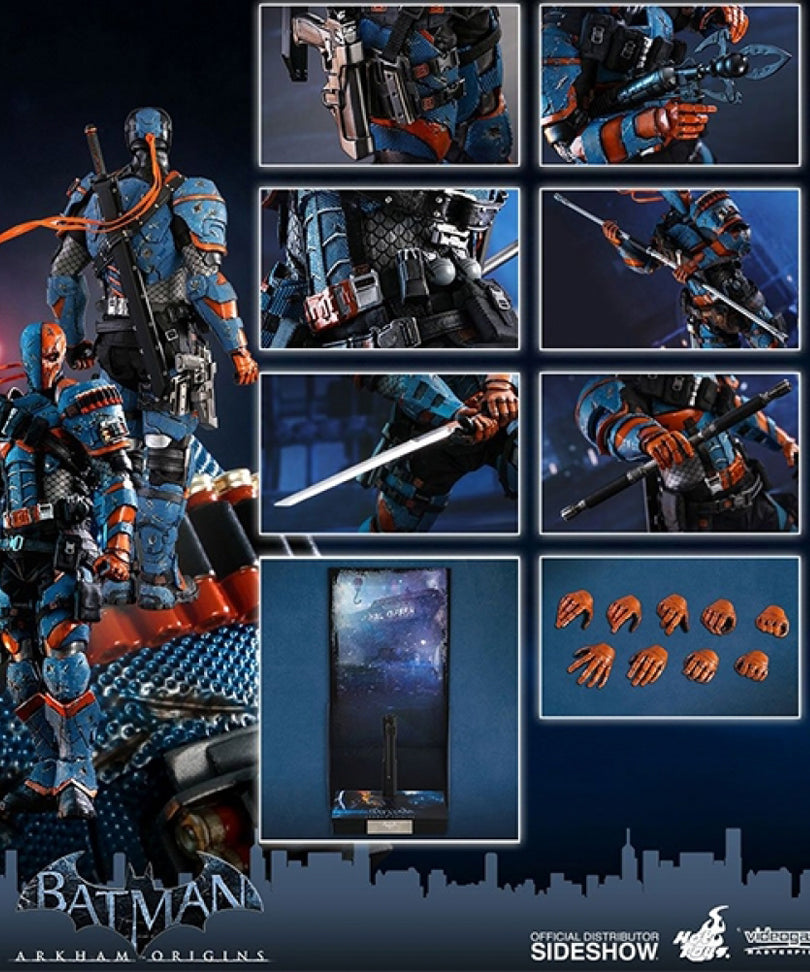 Hot Toys – Batman: Arkham Origins Videogame Masterpiece – Deathstroke 1/6 Scale Figure 32 cm