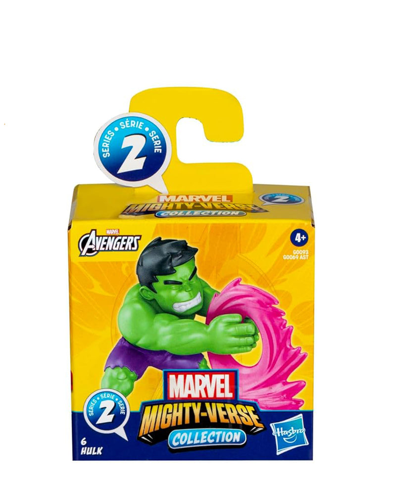 Marvel Avengers Mighty-Verse - Hulk - Action Figure (Serie 2) 6 cm