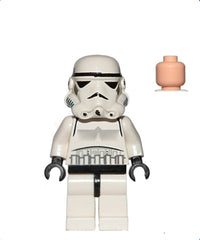 Imperial Stormtrooper - Light Nougat Head, Solid Mouth Helmet