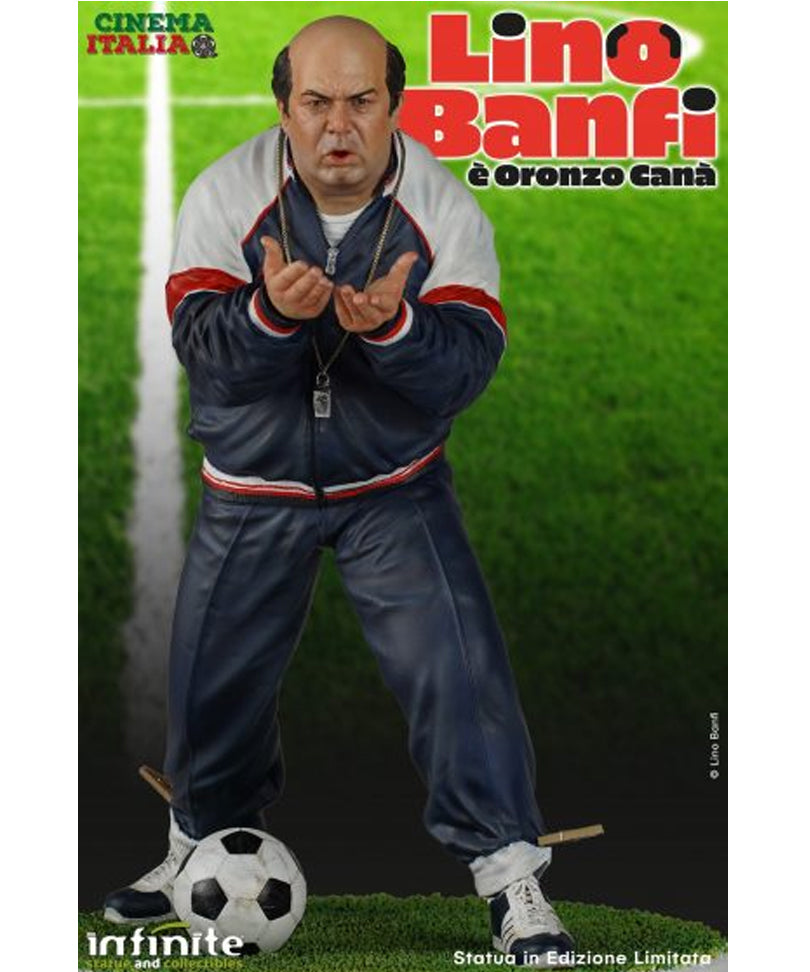 Lino Banfi - L'Allenatore Infinite Statue