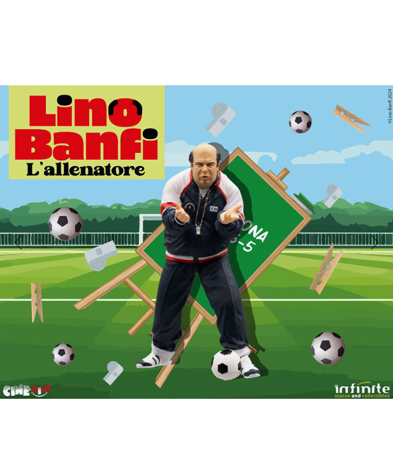 Lino Banfi - L'Allenatore Infinite Statue