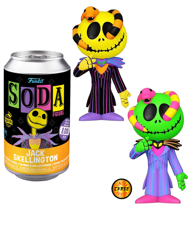 Jack Skellington (Blacklight) (Snakes) Soda