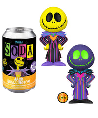 Jack Skellington Blacklight Soda